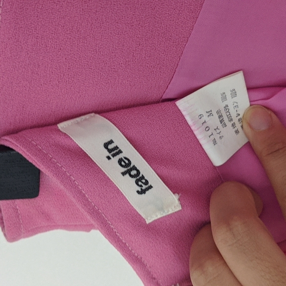 Hot Pink High Waisted Pencil Skirt - Picture 8 of 14